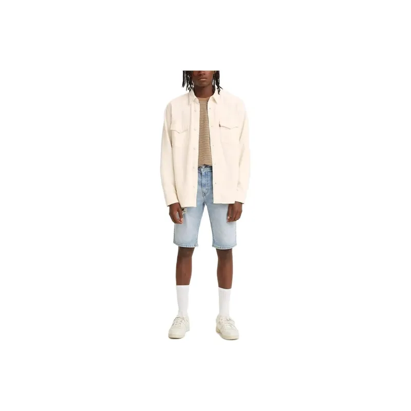 Levis Casual Shorts Men White Cloud Blue-0