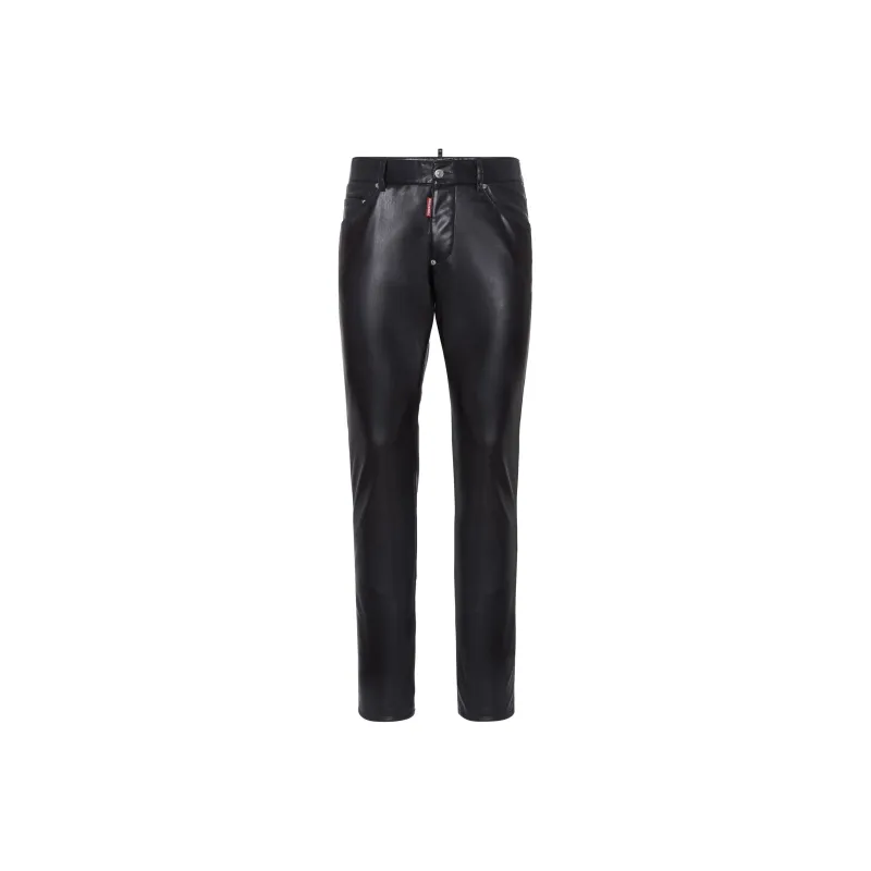 DSQUARED2 Cotton Tapered Trousers-0