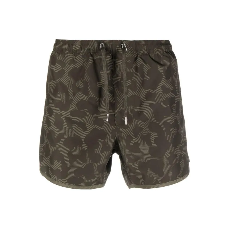 Neil Barrett Casual Shorts Men Green-0