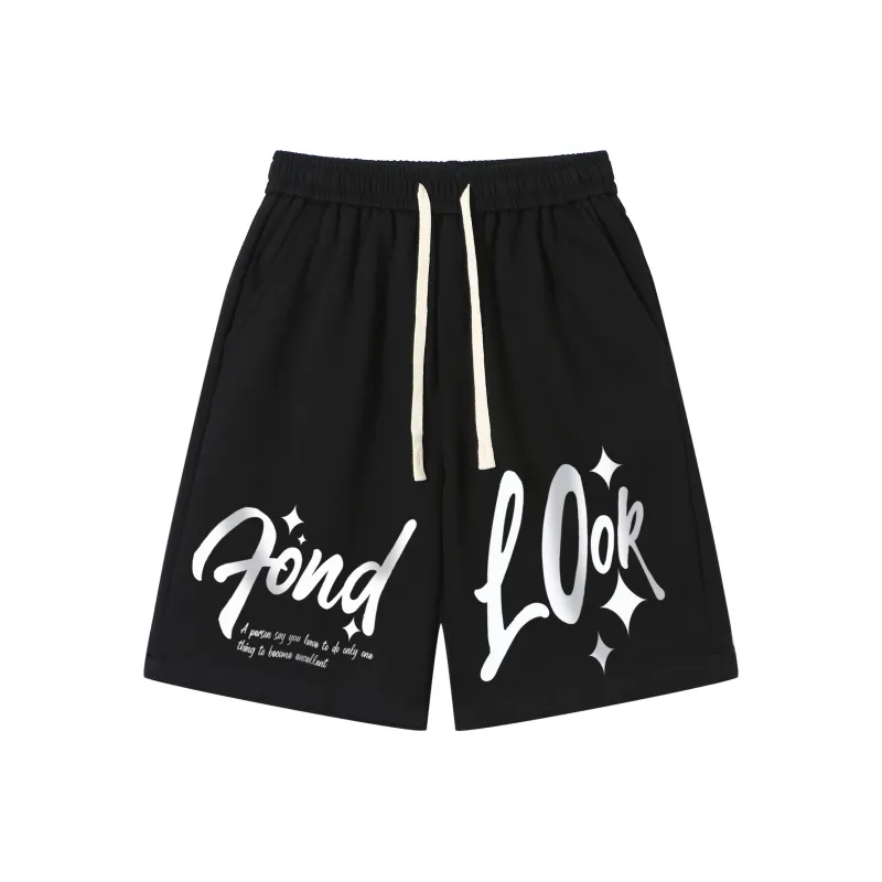 FONDLOOK Casual Shorts Unisex-0