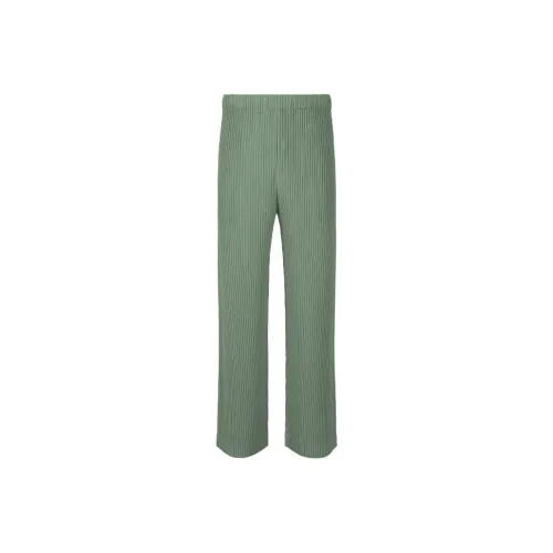 ISSEY MIYAKE Monthly Color August Casual Pants Men's Green