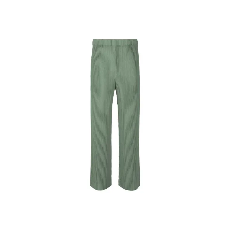 ISSEY MIYAKE Monthly Color August Casual Pants Men's Green-0