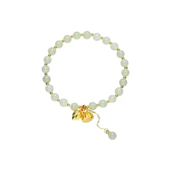 SINO GEM Chalcedony Bracelets Women's