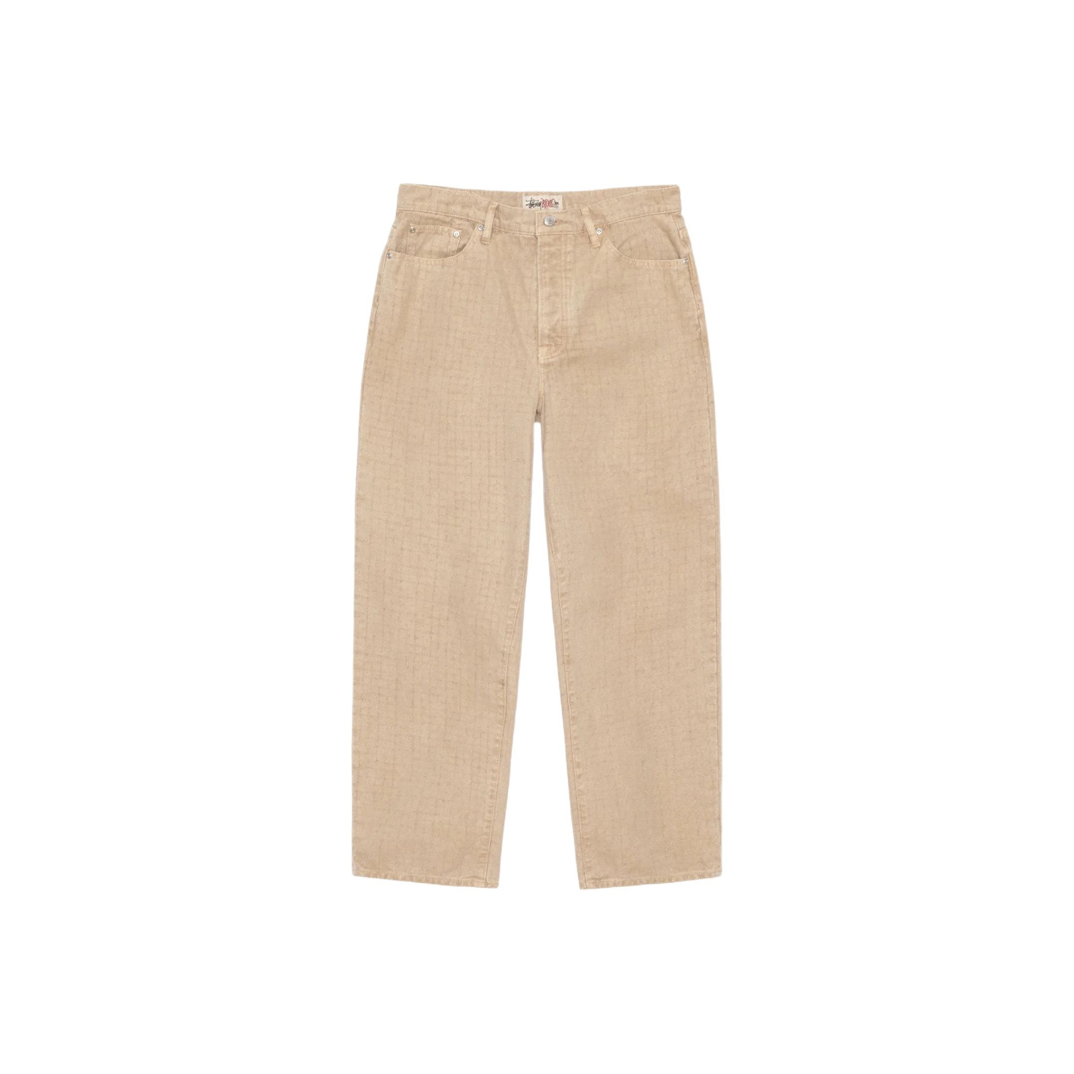 Stussy Big Ol' Needlepunch Canvas Jean Black 30 - POIZON