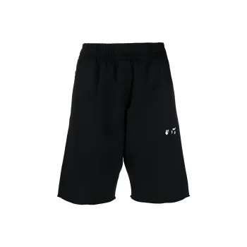 OFF WHITE Casual Shorts Men Black