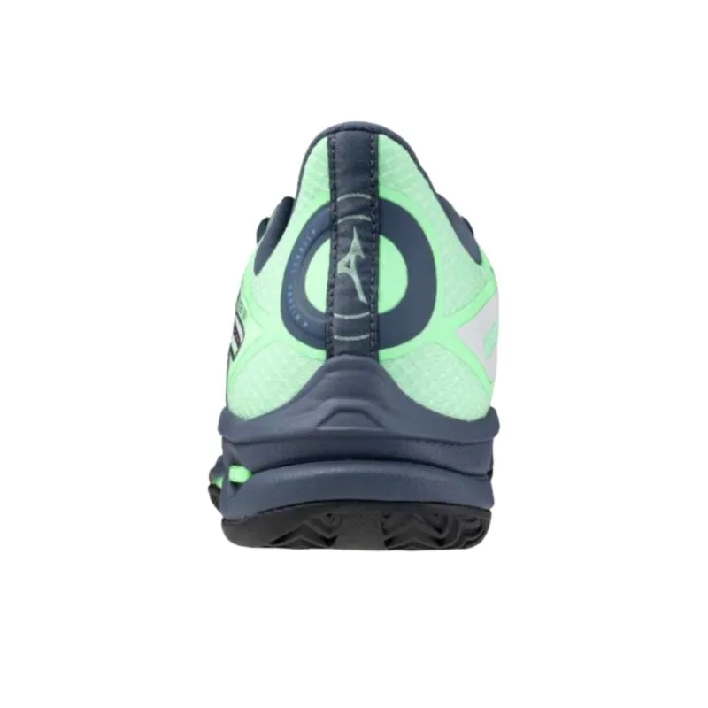 Mizuno Wave Exceed Tour 6 Cushioning, Slip Resistant, And Abrasion Resistant Low Top Tennis Shoes Unisex Mint Green-3