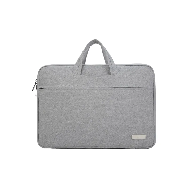 Victorian Traveler Polyester Laptop Bag Unisex Gray/Black/Gray Thickened Upgraded-0
