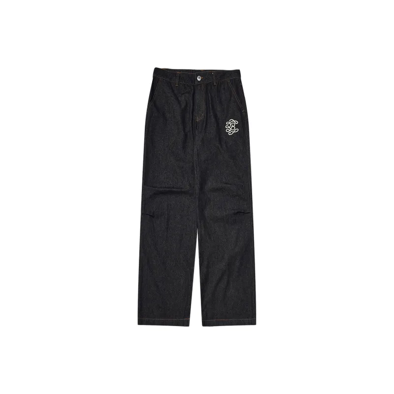 BEASTER Jeans Unisex Denim Black-0