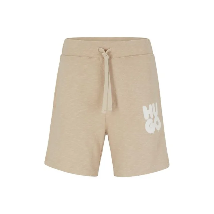 HUGO BOSS SS23 Casual Shorts Men's Light Beige-0