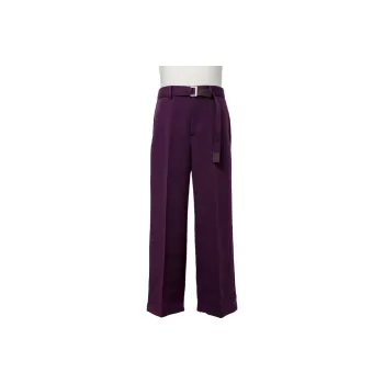 Sacai SS25 Casual Pants Men Purple