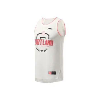 LiNing Basketball Collection Basketball Jerseys Men's Mist White