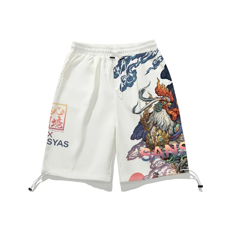 SANSYAS Casual Shorts Unisex-33