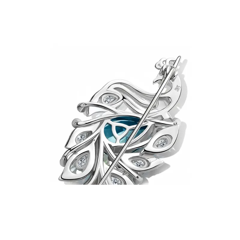 KOYOOME S925 Silver Brooches Women's-5