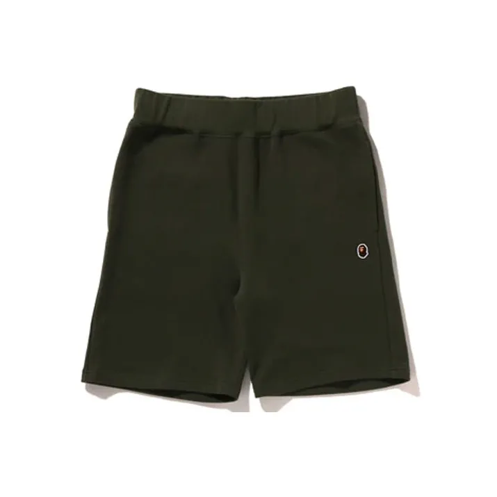 Bape Ape Head One Point Sweat Short-12