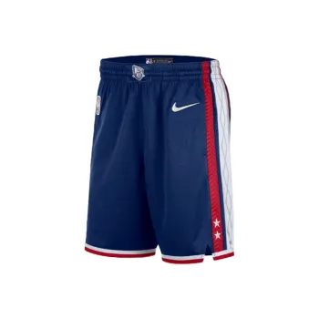 Nike Nba Brooklyn Nets City Edition 75th Anniversary Swingman Shorts
