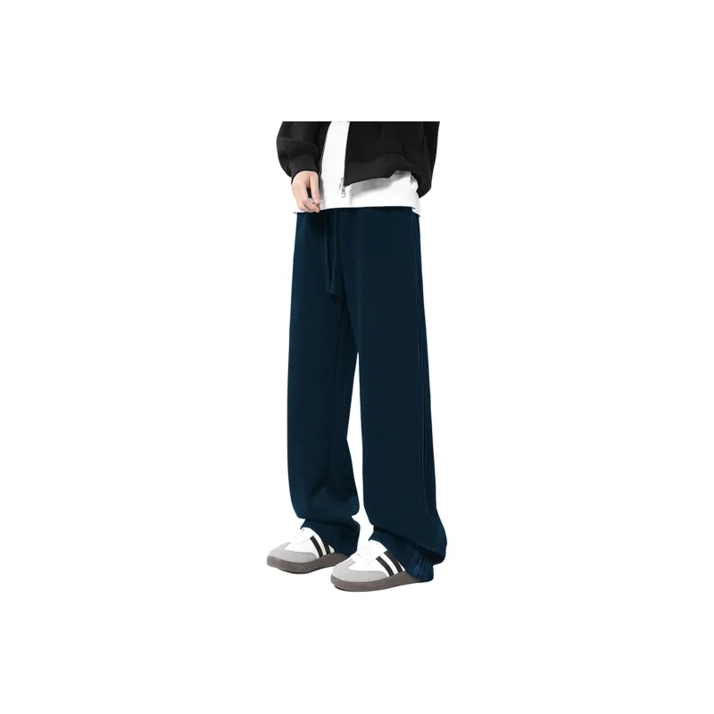 MIIRACER Casual Pants Unisex Dark Blue-0