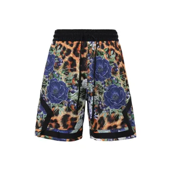 Nike Casual Shorts Men's Blue Yellow