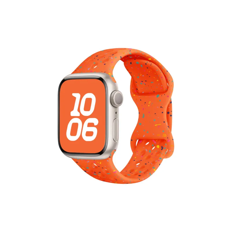 SOUTU Watch Band Apple Compatibility 38/40/41/42/45/49mm Silicone Material-14