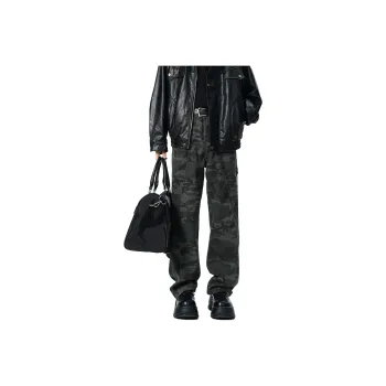 QOTRIOCK Casual Pants Men's Camouflage