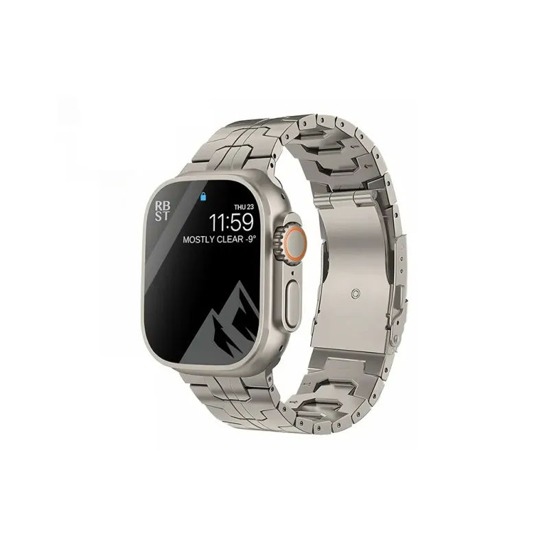 Brangdy Watch Band Apple Compatibility 204MM Titanium Material-0