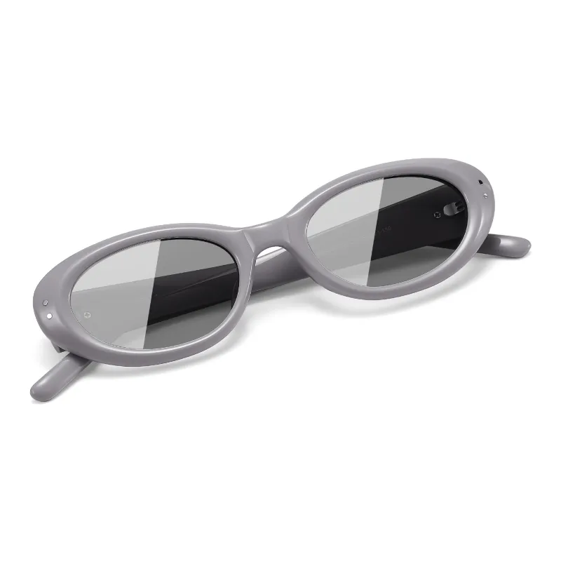 PULAIS TR/Memory Plastic Cat Eye Sunglasses Unisex-6