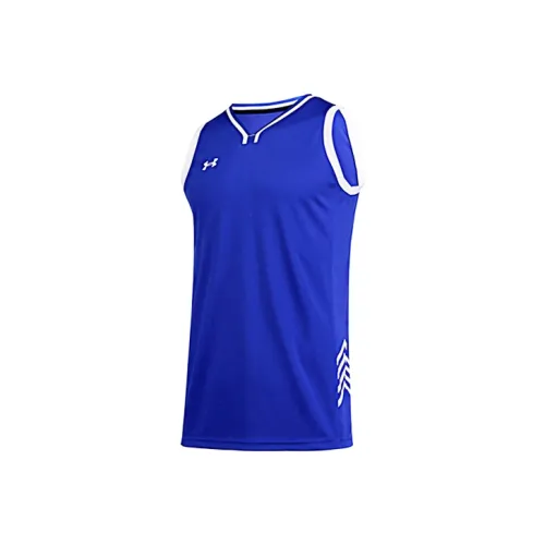 Under Armour Basketball Jerseys Men Royal Blue