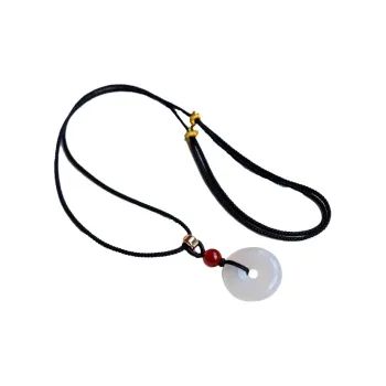 The Years Are Quiet Chalcedony Pendants Unisex