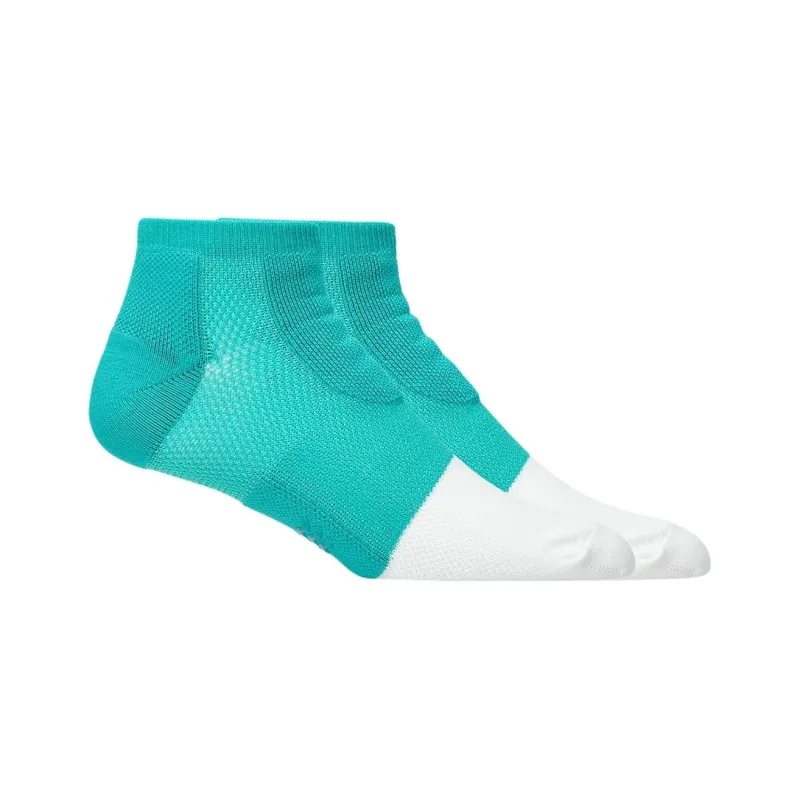 Asics Running Socks Men's 1 Pack Wavy Blue Green-1