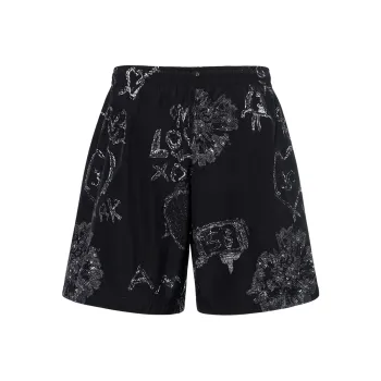 Alexander McQueen Casual Shorts Men Black