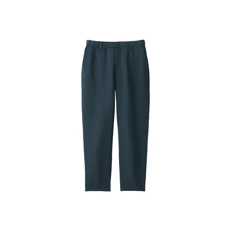 MUJI Hemp Collection Casual Pants Men-2