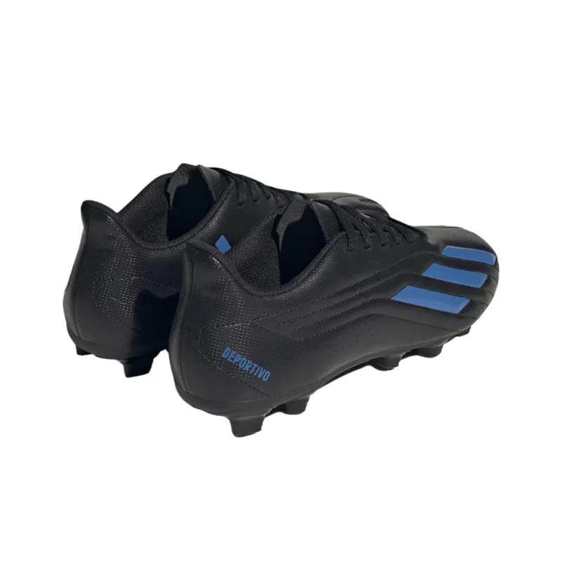 Adidas Deportivo 2 Anti Slip Wear Resistant Soccer Shoes Men's Black Blue-3