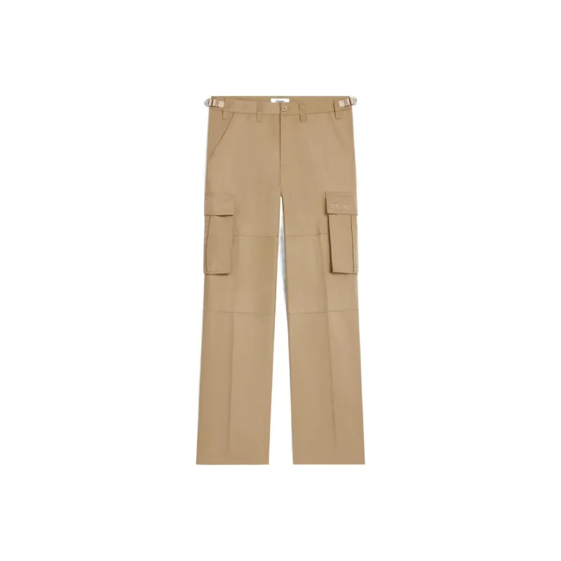 CELINE Cargo Pants In Technical Cotton-0