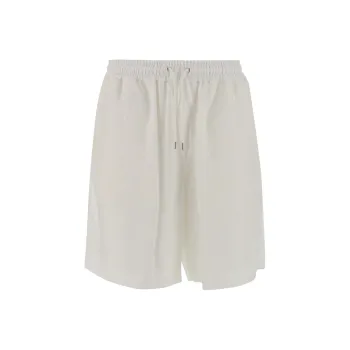GIORGIO ARMANI Casual Shorts Men Gray White
