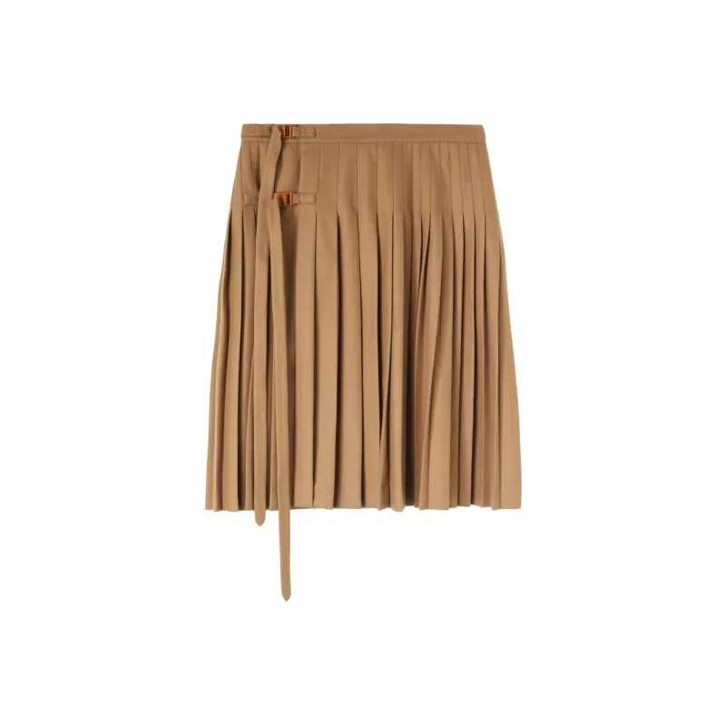 OFF WHITE Casual Long Skirts Men Brown-0