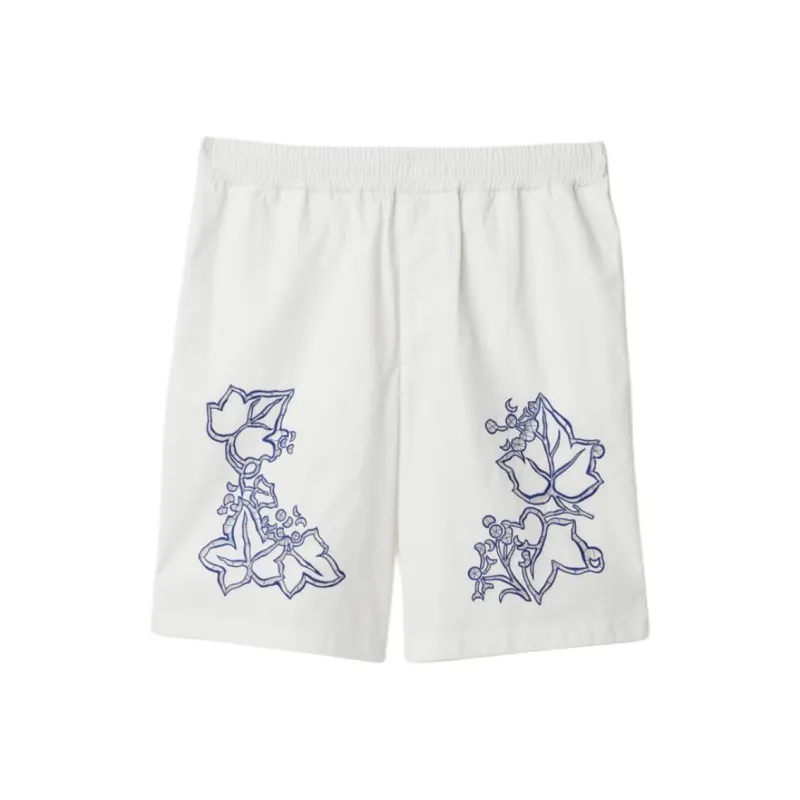 Burberry Casual Shorts Men's Chalk White-0