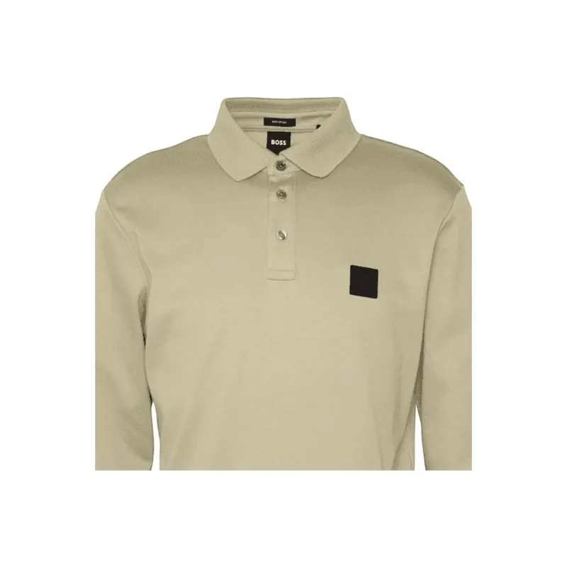HUGO BOSS Polo Shirts Men Khaki-4