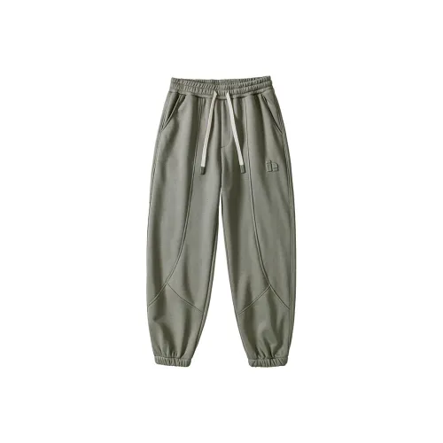 Tonlion Casual Pants Unisex Light Gray