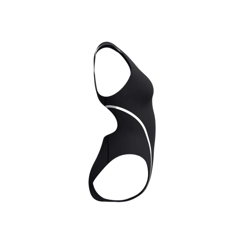 Speedo Vanquisher Endurance+ Max Fabrication One piece Swimsuit Women's Black/Silver-3