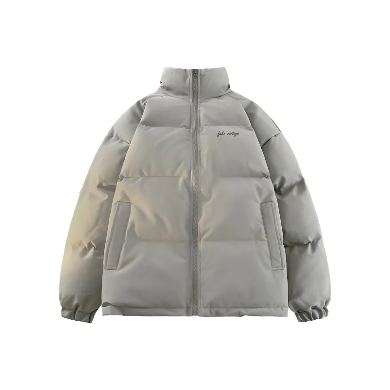 FAKE VINTAGE Puffer Jacket Unisex-15