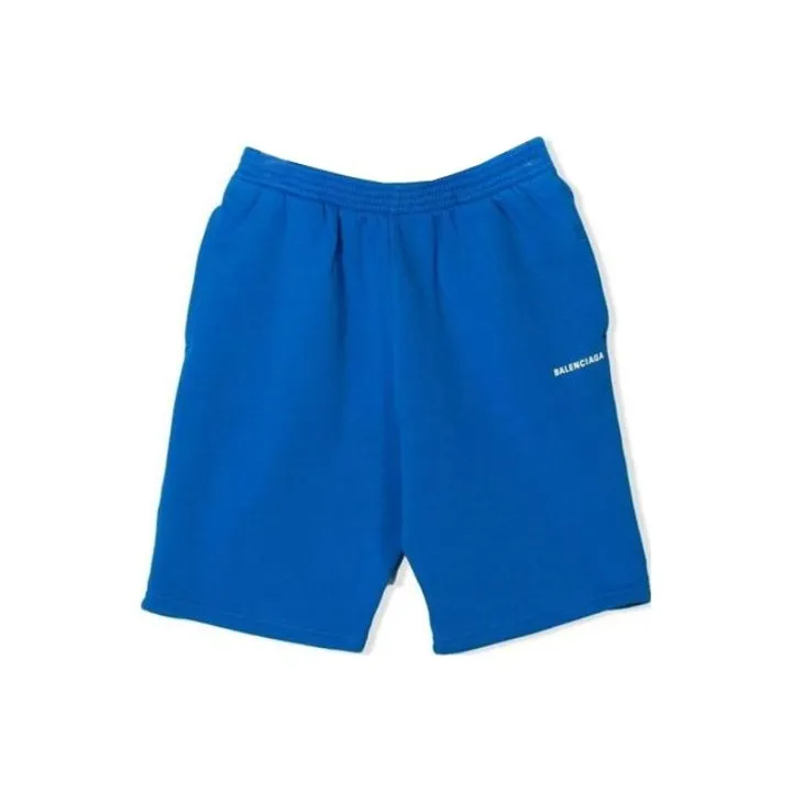 Balenciaga SS23 Casual Shorts Loose Fit Style Men's Blue-0