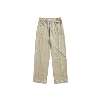 LIGHTNING MONSTER Jeans Unisex Yellow Mud