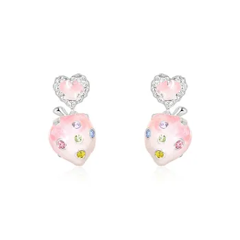 DODOGOGO Alloy S925 Silver Earrings Women's