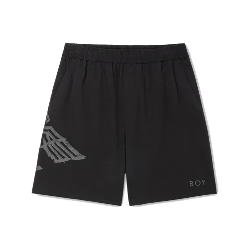 Boy London Casual Shorts Unisex Black