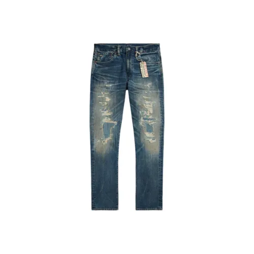DOUBLE RL FW24 Jeans Men's Blue
