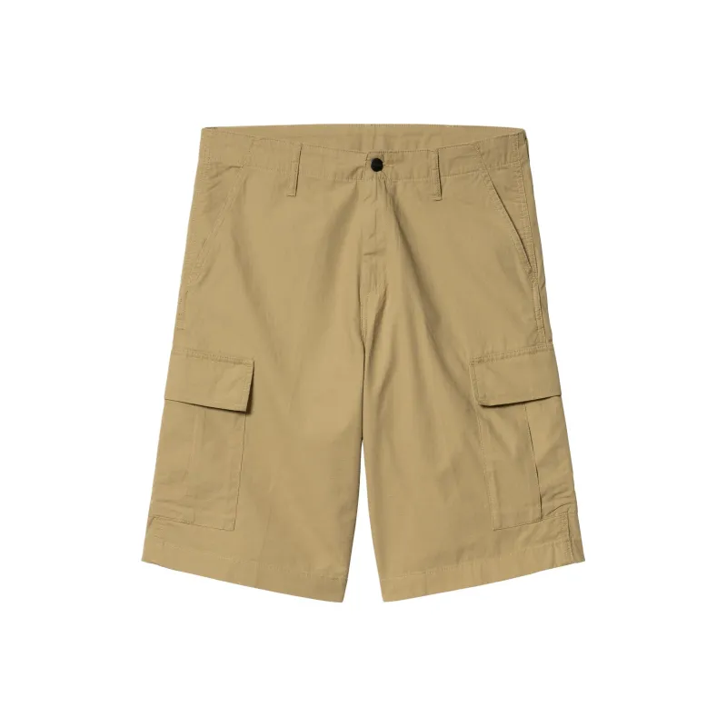 Carhartt WIP Logo Patch Knee Length Cargo Shorts-0