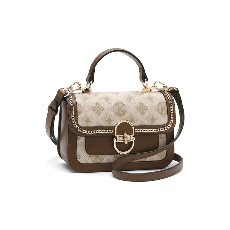 BETTINA VIVIAN PU One Shoulder Handbag Women's Brown-1