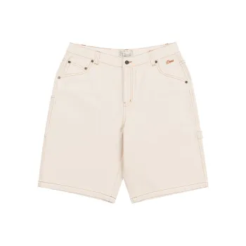 Dime MTL SS24 Denim Shorts Unisex Warm White