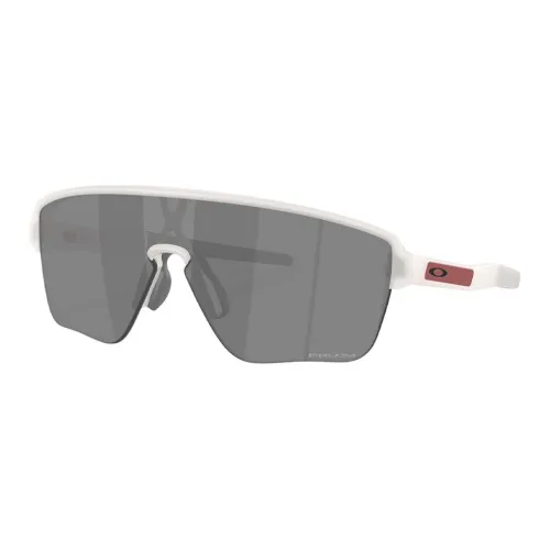 Oakley Plastic Browline Sunglasses Unisex White
