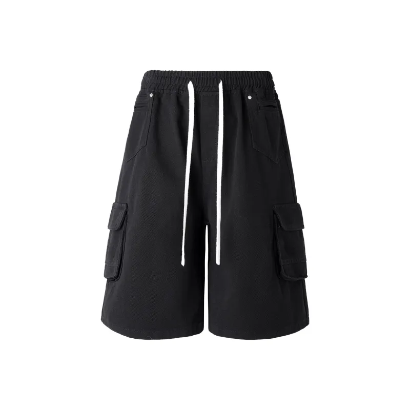 Qnxeey Cargo Pants Unisex-12