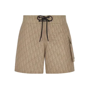 DIOR FW23 Swimming Shorts Men's Beige